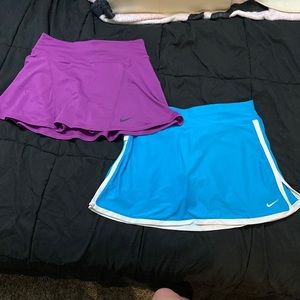 2 Nike tennis skirts
